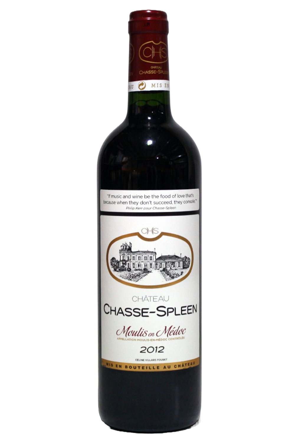 WineVins Chateau Chasse Spleen 2012