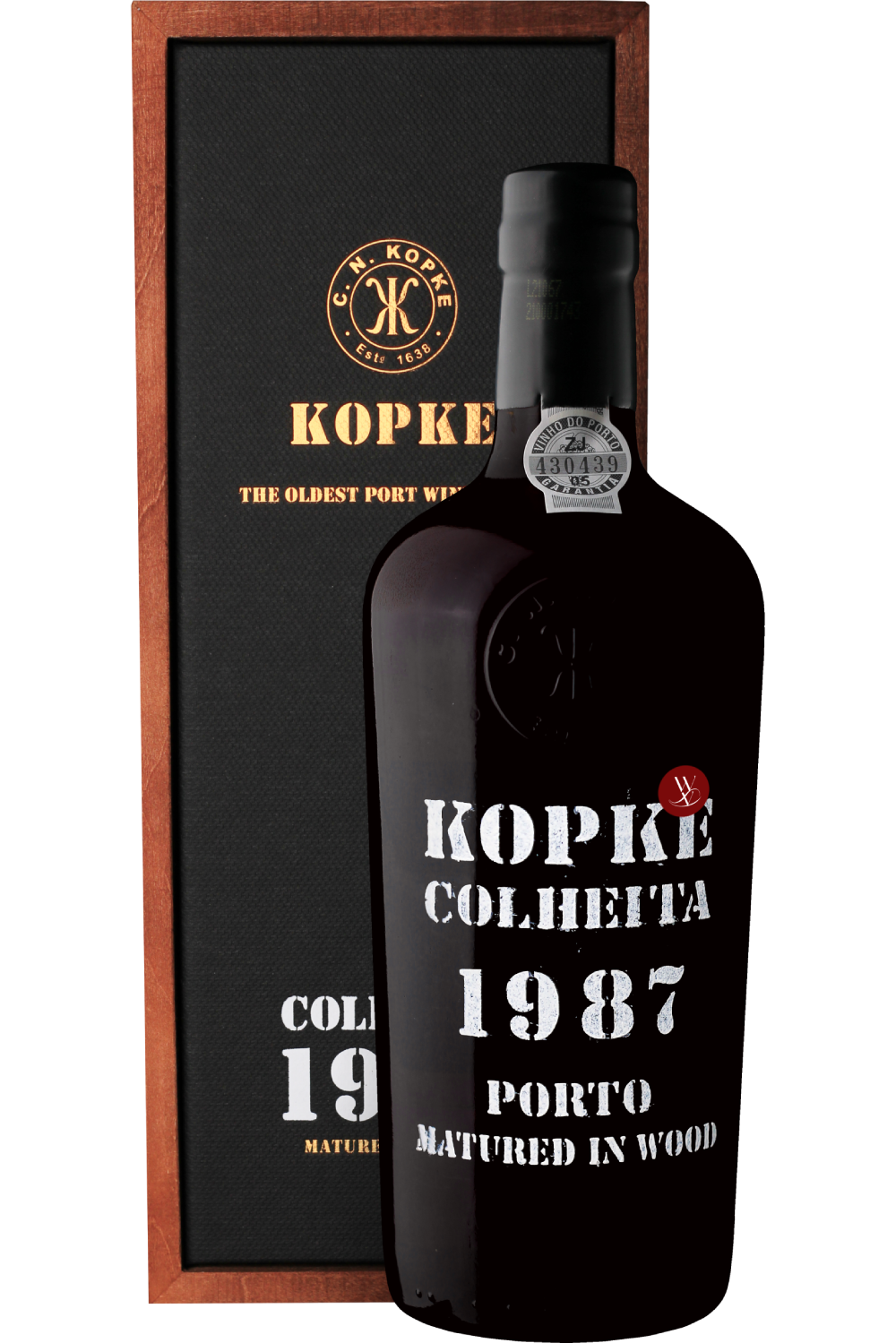 WineVins Porto Kopke Colheita 1987