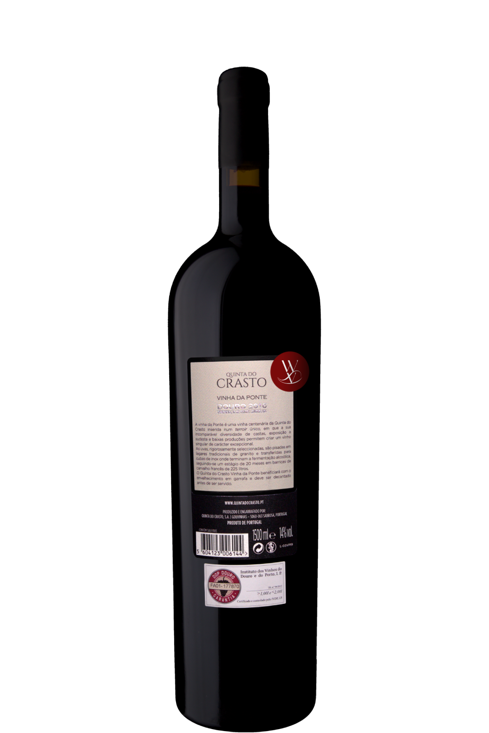 WineVins Quinta do Crasto Vinha da Ponte Tinto Magnum 1,5L 2016