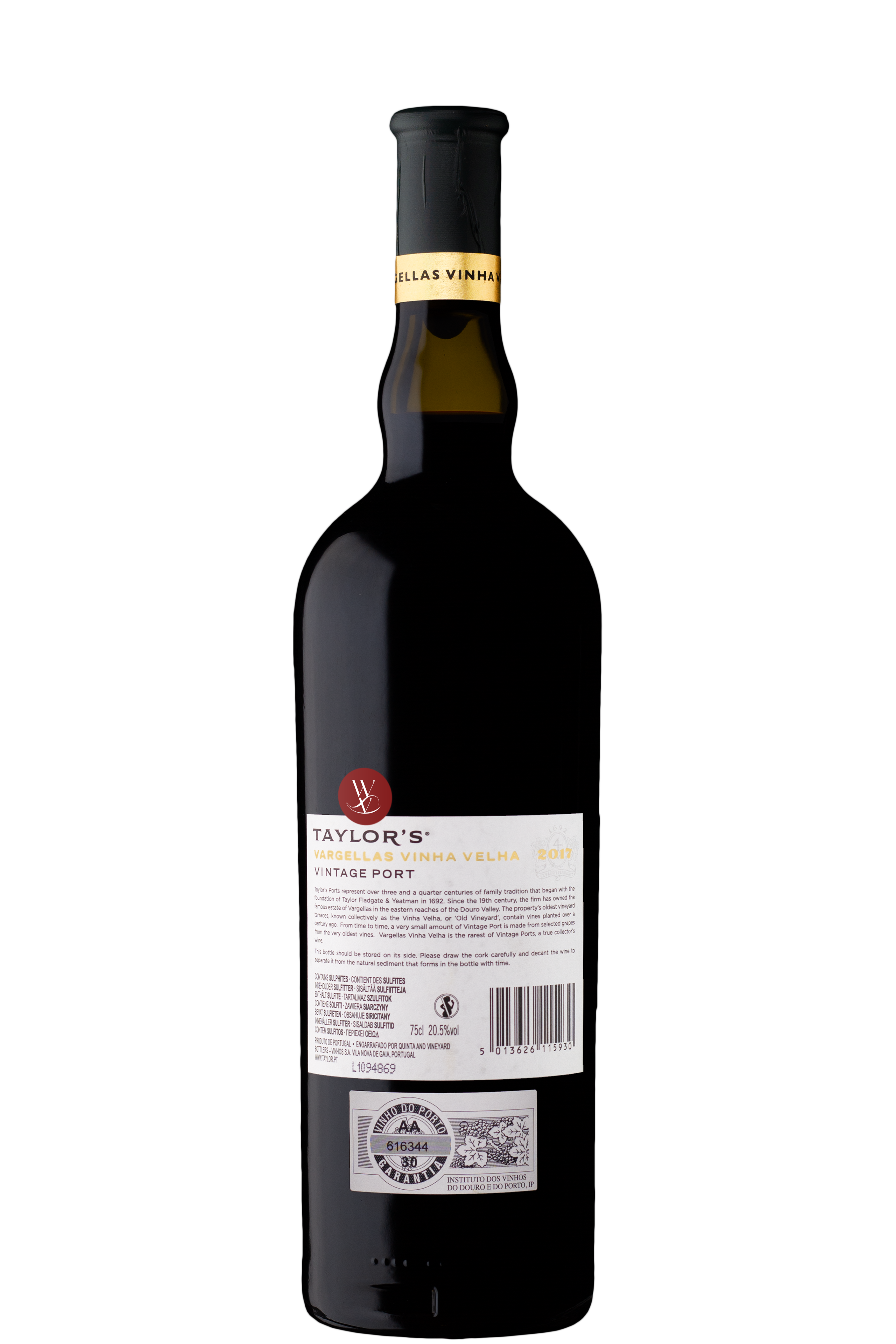 WineVins Taylor's Vargellas Vinha Velha Vintage 2017