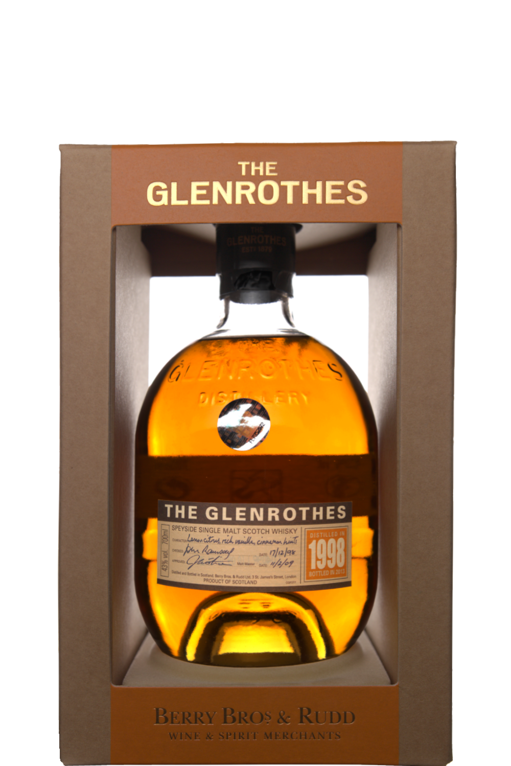 WineVins Whisky Glenrothes 1998